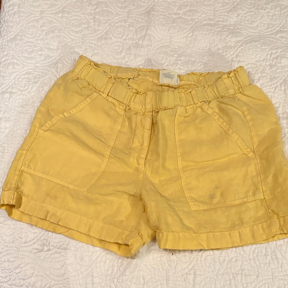 Hartford Yellow Women's Cargo Shorts